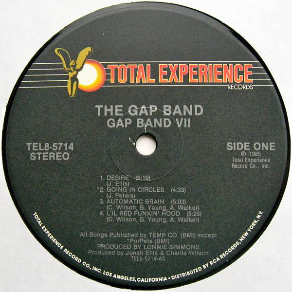 The Gap Band : Gap Band VII (LP, Album)