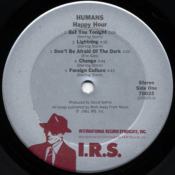 Humans* : Happy Hour (LP, Album, Ter)