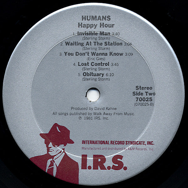 Humans* : Happy Hour (LP, Album, Ter)