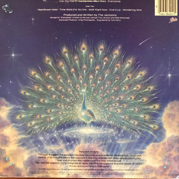 The Jacksons : Triumph (LP, Album, Pit)
