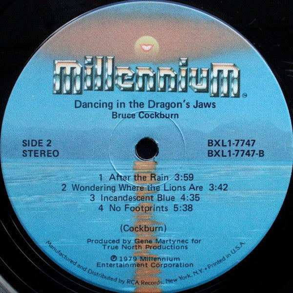 Bruce Cockburn : Dancing In The Dragon's Jaws (LP, Album, Ind)