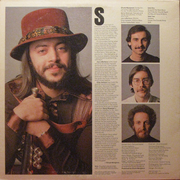 Chuck Mangione : Chase The Clouds Away (LP, Album, Ter)