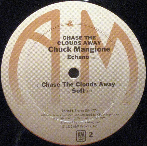 Chuck Mangione : Chase The Clouds Away (LP, Album, Ter)
