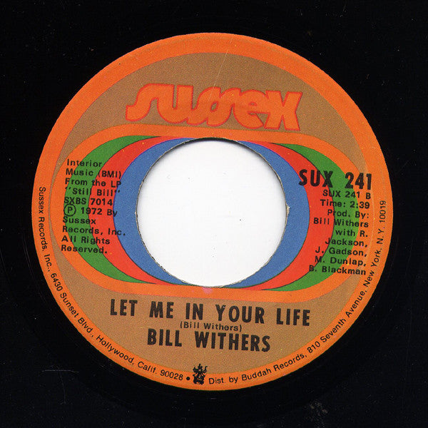 Bill Withers : Use Me (7", Single, Ame)