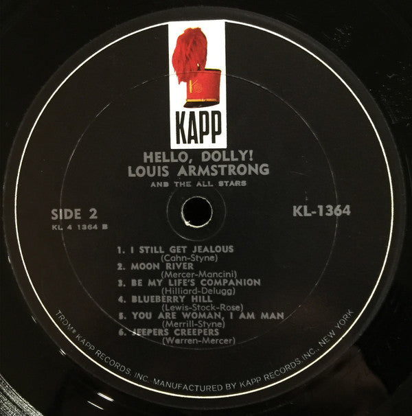 Louis Armstrong And The All-Stars* : Hello, Dolly! (LP, Album, Mono, All)