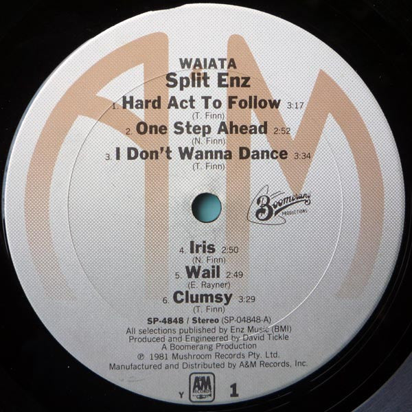Split Enz : Waiata (LP, Album, Gre)