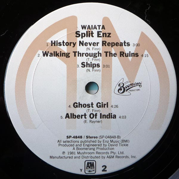 Split Enz : Waiata (LP, Album, Gre)