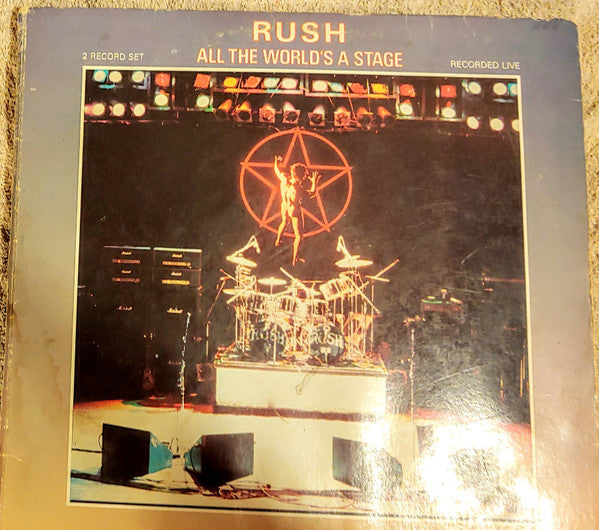 Rush : All The World's A Stage (2xLP, Album, PRC)