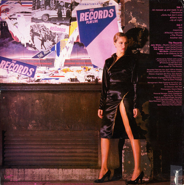 The Records : The Records (LP, Album, PR )