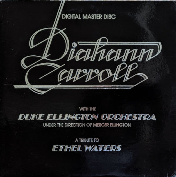 Diahann Carroll With The Duke Ellington Orchestra Under The Direction Of Mercer Ellington : A Tribute To Ethel Waters (LP, Album, RP, Emb)