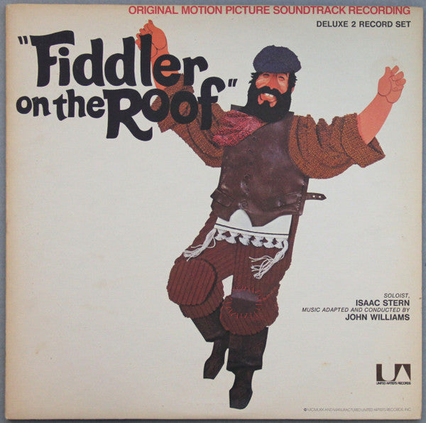 John Williams (4) / Isaac Stern : Fiddler On The Roof (Original Motion Picture Soundtrack) (2xLP, Album, Pit)