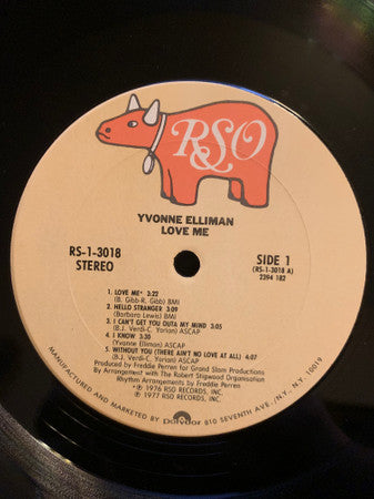 Yvonne Elliman : Love Me (LP, Album)