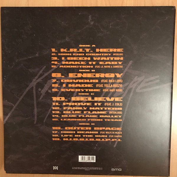 Big K.R.I.T. : K.R.I.T. Iz Here (LP, Gol + LP, Sil + Album)