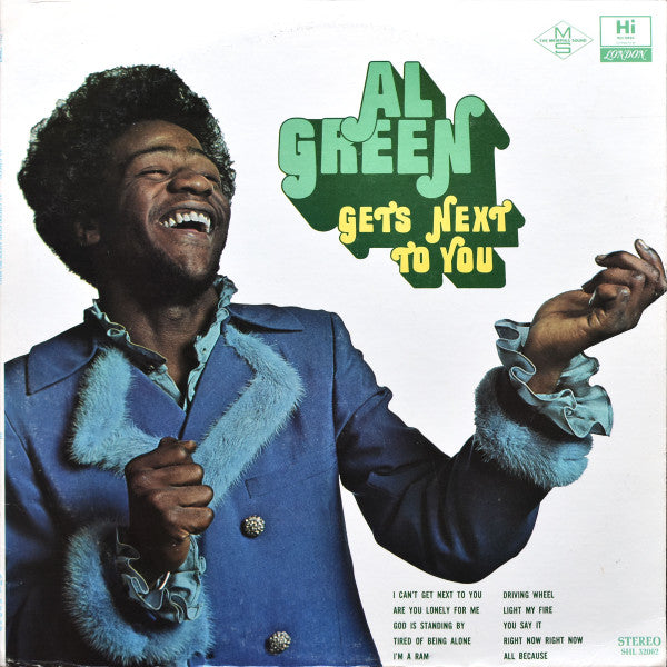 Al Green : Al Green Gets Next To You (LP, Album, Wad)
