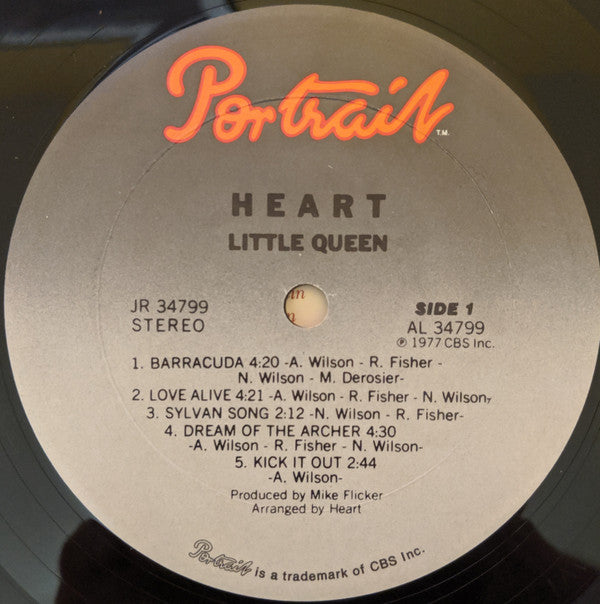 Heart : Little Queen (LP, Album, Pit)