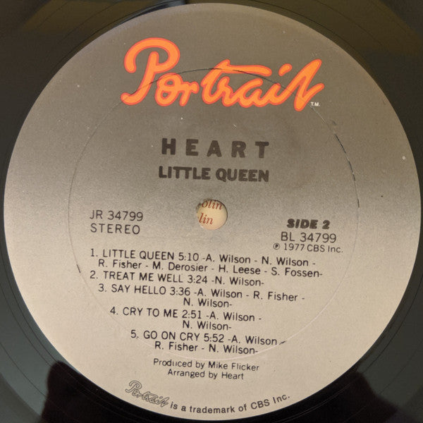 Heart : Little Queen (LP, Album, Pit)