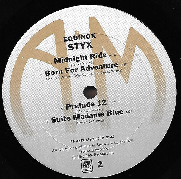 Styx : Equinox (LP, Album, Pit)