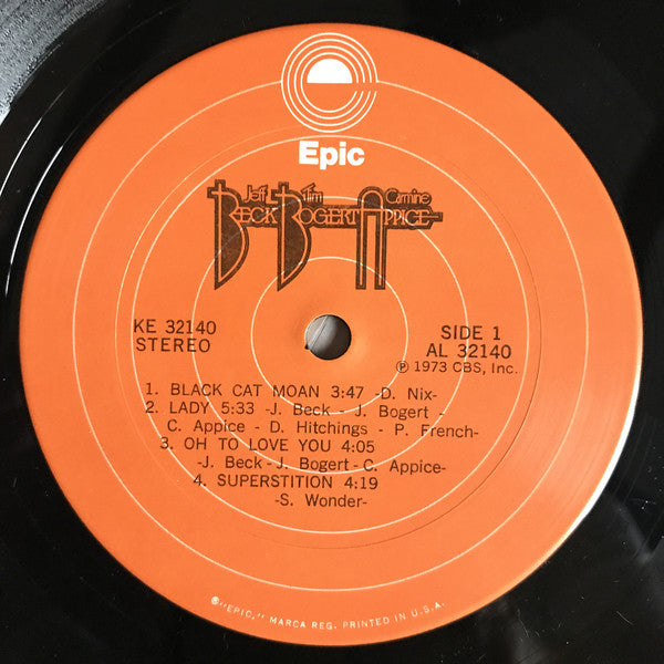 Beck, Bogert & Appice : Beck, Bogert & Appice (LP, Album, Mixed, Ter)