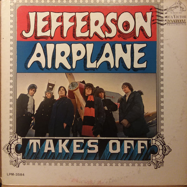 Jefferson Airplane : Jefferson Airplane Takes Off (LP, Album, Mono, 3rd)