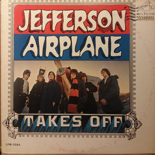 Jefferson Airplane : Jefferson Airplane Takes Off (LP, Album, Mono, 3rd)