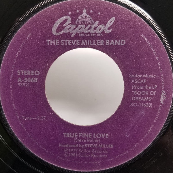 The Steve Miller Band* : Heart Like A Wheel (7", Win)