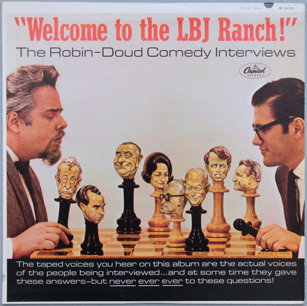 Earle Doud And Alen Robin : "Welcome To The LBJ Ranch!" (LP, Album, Mono, Scr)