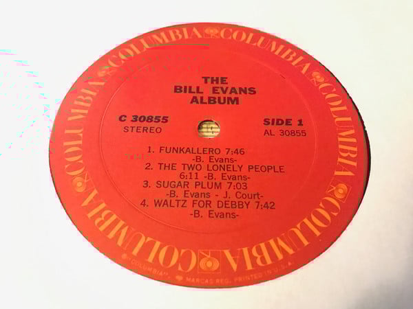 Bill Evans : The Bill Evans Album (LP, Album)