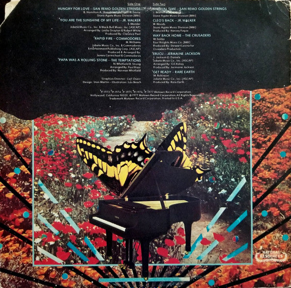 Various : Motown Instrumentals (LP, Comp)