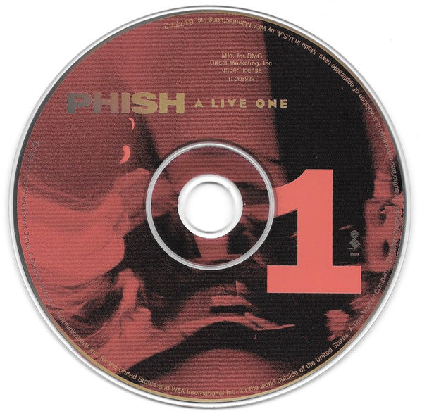 Phish : A Live One (2xCD, Album, Club, RE)