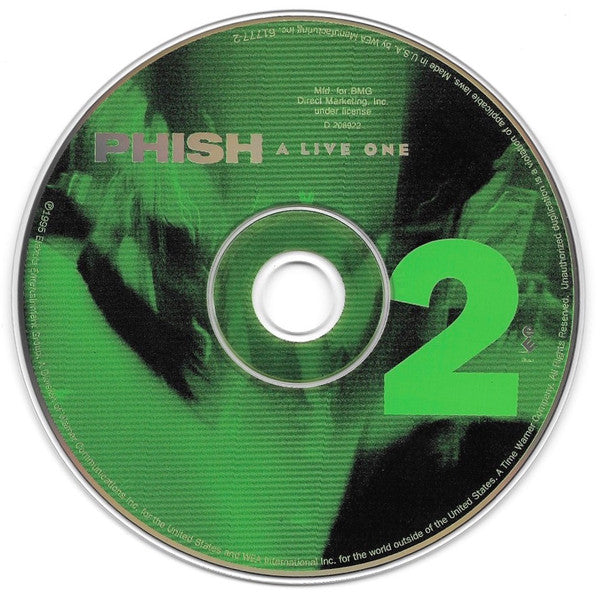 Phish : A Live One (2xCD, Album, Club, RE)