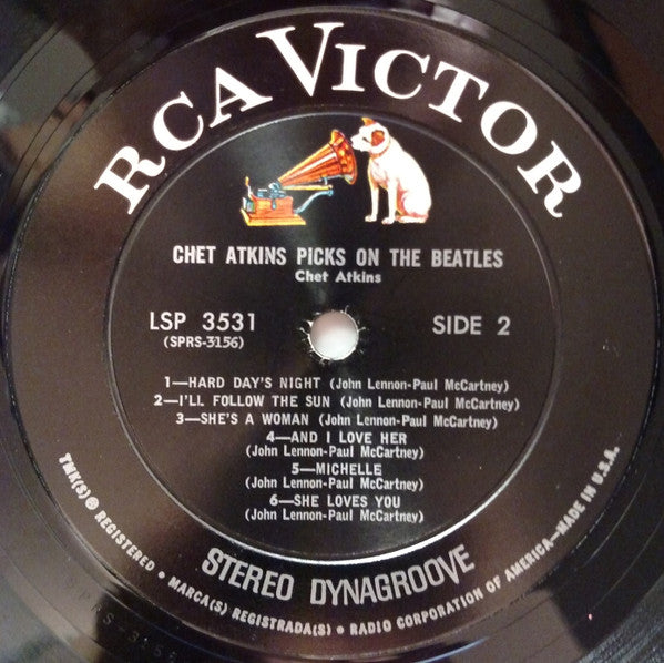 Chet Atkins : Picks On The Beatles (LP, Album, Hol)