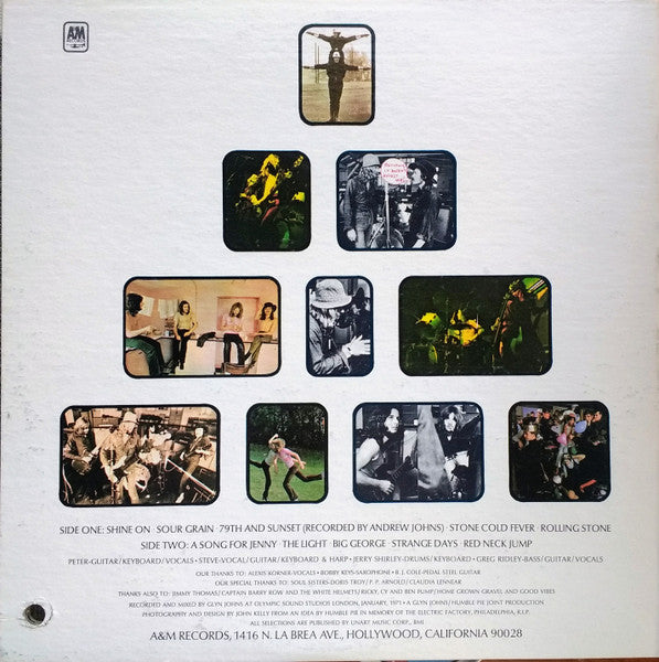 Humble Pie : Rock On (LP, Album, Promo, Gat)