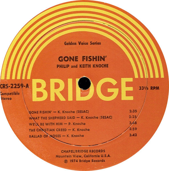 Philip And Keith Knoche : Gone Fishin' (LP, Album)