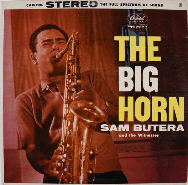 Sam Butera And The Witnesses : The Big Horn (LP)