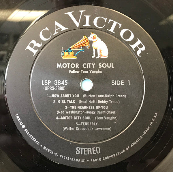 Father Tom Vaughn : Motor City Soul (LP, Album, Ind)