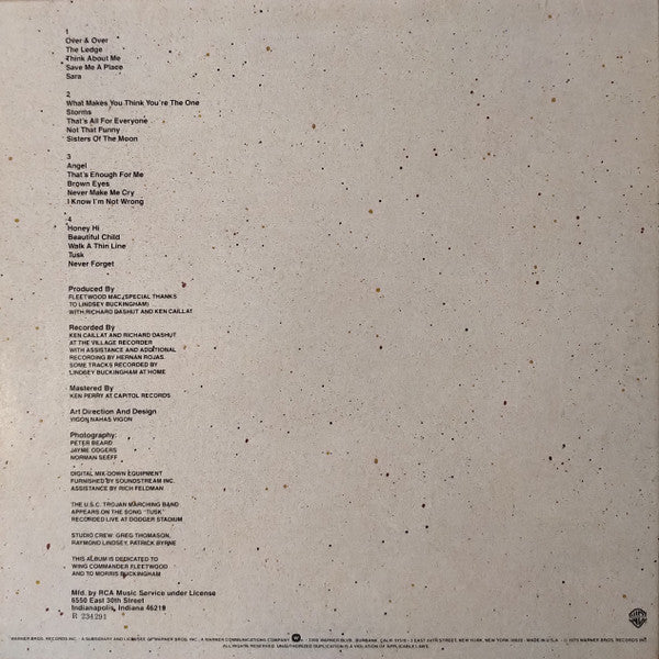 Fleetwood Mac : Tusk (2xLP, Album, Club, RCA)