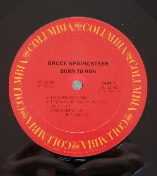 Bruce Springsteen : Born To Run (LP, Album, San)