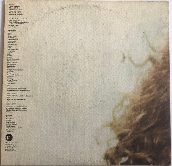 Carole King : Rhymes & Reasons (LP, Album, Ter)