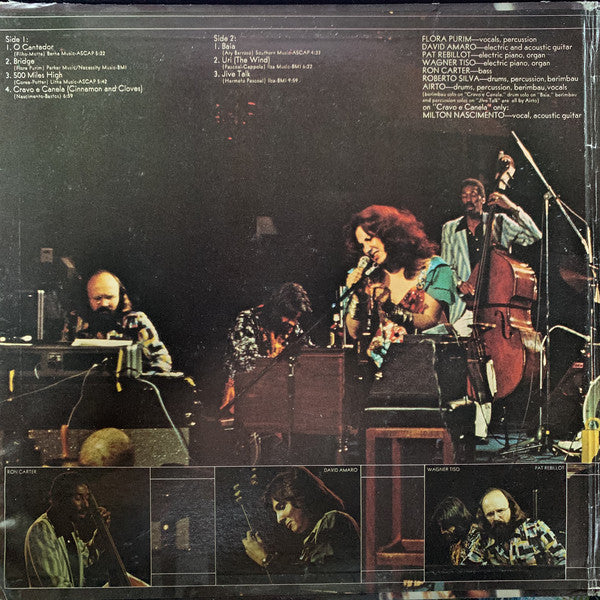 Flora Purim : 500 Miles High (LP, Album, San)