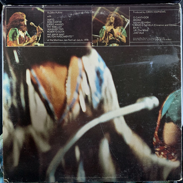 Flora Purim : 500 Miles High (LP, Album, San)