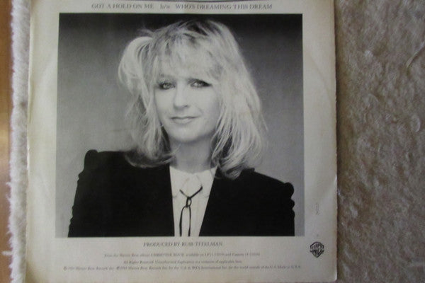 Christine McVie : Got A Hold On Me (7", Single, Win)
