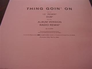 Betty Boo : Thing Goin On (12", Promo)