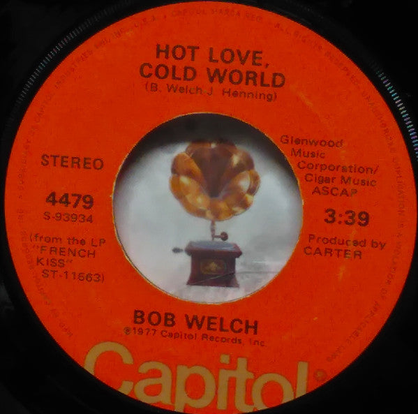 Bob Welch : Sentimental Lady (7", Win)