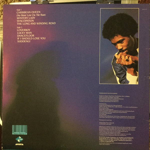 Billy Ocean : Suddenly (LP, Ind)