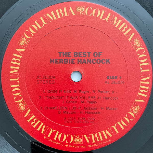 Herbie Hancock : The Best Of Herbie Hancock (LP, Comp, Ter)