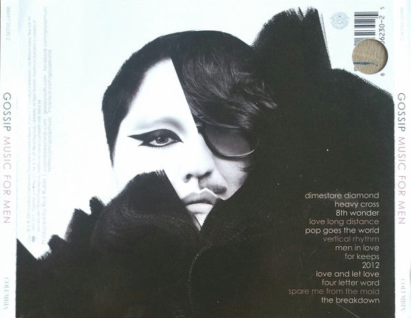 Gossip* : Music For Men (CD, Album)