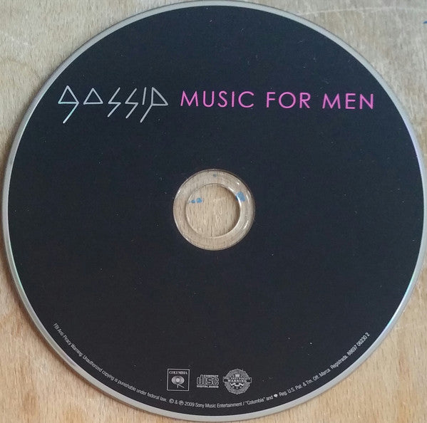 Gossip* : Music For Men (CD, Album)
