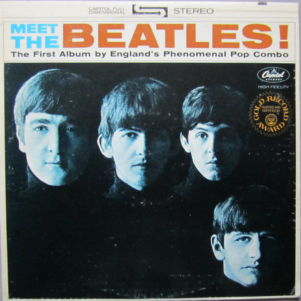 The Beatles : Meet The Beatles! (LP, Album, RE, Jac)