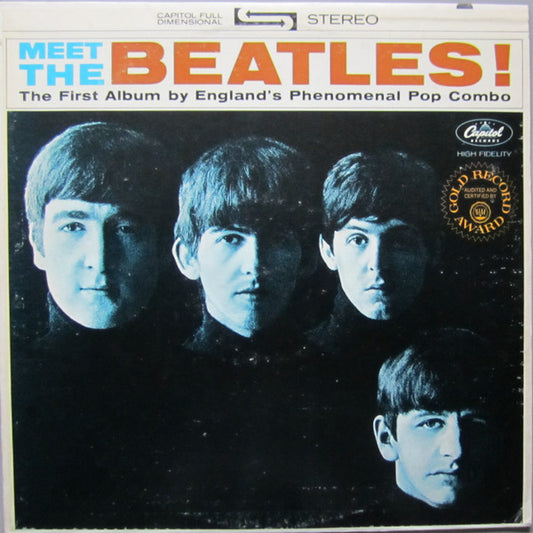 The Beatles : Meet The Beatles! (LP, Album, RE, Jac)