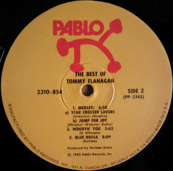 Tommy Flanagan : The Best Of (LP, Comp)
